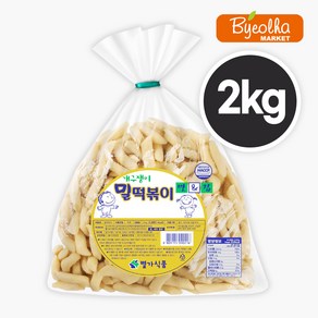 별가식품 당일생산 말랑이 밀 떡볶이떡 2kg 3.75kg (중) 밀방 업소용 실온보관 떡꼬치 분식 별대 재료 소떡소떡 라볶이 떡사리 부대찌개재료, 1개