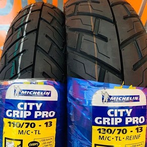 야마하 NMAX 미쉐린 시티그립프로 110/70-13 130/70-13 MICHELIN, 뒤 130/70-13 (시티엑스트라), 1개