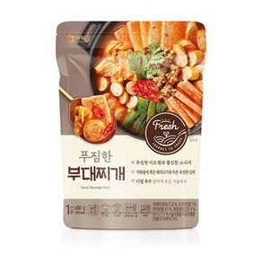 아워홈 푸짐한 부대찌개, 6개, 400g