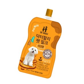 락토프리 강아지 우유 펫밀크 카라멜 향 소형견 강아지간식 수분보충 외출