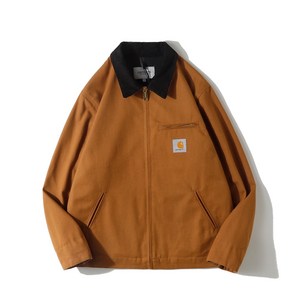 Carhartt Carhart 아메리칸 스타일 디트로이트 라펠 툴링 재킷 성간 횡단 j001 재킷 103828 조수