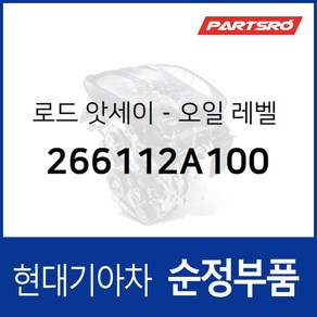 순정 엔진 오일 레벨 게이지(디젤용) (266112A100)