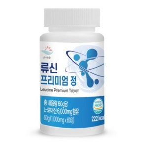 순수한줌 류신 프리미엄 정 1000mg 60정, 1개