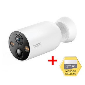 티피링크 Tapo TC85 CCTV + SD(128GB/256GB/512GB) 2K QHD Wi-Fi 무선 자석 브라켓 맘캠 홈캠 펫캠 CCTV / 공식 판매점