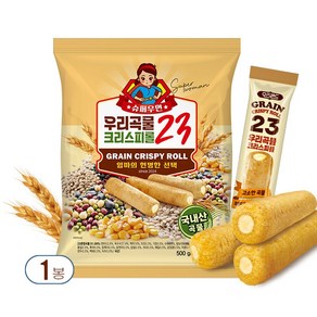 슈퍼우먼 크리스피롤23, 1개, 500g