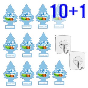 리틀트리 방향제 (섬머린넨) 10+1+방향제걸이2 (10+1)+2 썸머린넨