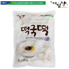 [디딜향] 떡국떡 1kg, 1개