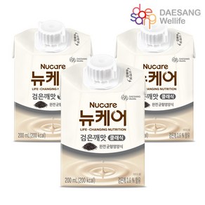 대상웰라이프 뉴케어 고소한검은깨맛 클래식 완전균형영양식, 200ml, 60개