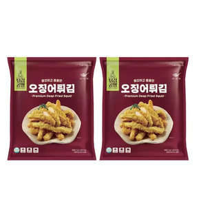 사옹원 오징어튀김 튀김공방 오징어튀김1kg / 코스트코 / 아이스포장무료, 1세트, 2kg