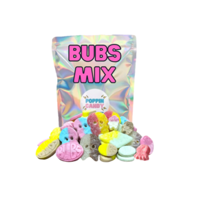 법스 Bubs 스웨덴 스웨디시 캔디 젤리 믹스, 1개, 180g