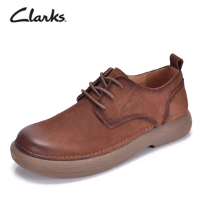 클락스 Clarks 뉴 헤어 스크럽 소가죽 통기 백합 편안한 스트랩 패션 캐주얼 슈즈 남성용