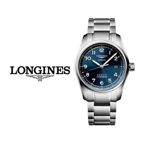 론진 LONGINES 스피릿 오토매틱 블루 남성 여성 파일럿 메탈 손목시계 L3.810.4.93.6