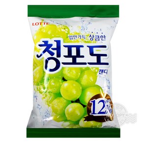 [과자몰1]롯데 청포도캔디 323g, 2개