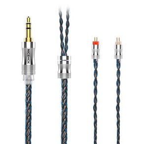 NICEHCK 은도금 구리 합금 헤드셋 케이블 MK3 MK4 F1 용 24 코어 3.5mm 4.4mm MMCX NX7 QDC 0.78 2 핀, 06 2.5mm With NX7 2Pin, 1개