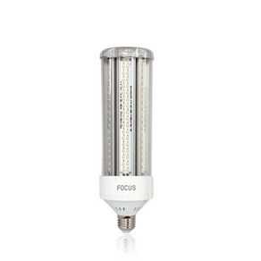 포커스 LED 보안등 파워램프 40W E39 투명, 1개, 주광색