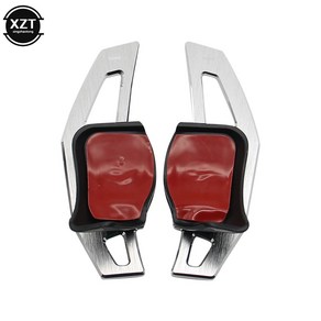 자동차 핸들 시프트 패들 시프터 확장 폭스바겐 VW 티구안 골프 MK6 GTI Jetta MK5 Passat B6 CC Sciocco R36 2pcs, 2.black