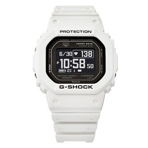 [지샥][G-SHOCK] 트레이닝 센서 탑재 모바일링크 터프솔라 화이트 전자 시계 DW-H5600-7DRR