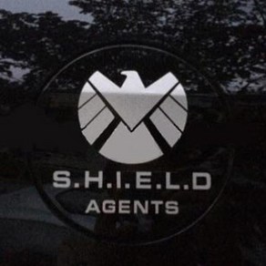 SHIELD 독수리 스티커 차량용 포인트 튜닝 주유구 데칼스티커, 반사화이트, 4개