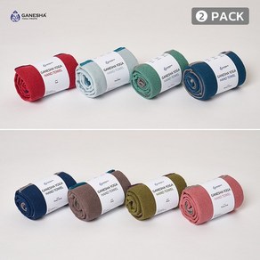 더 가네샤 요가 핸드타월 더블팩, Gay(2pcs), 2개