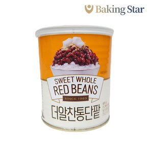 대두 저당 더알찬통단팥35 820g 빙수팥 팥빙수재료, 1개