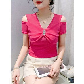방송댄스복 사교 여성 줌바 라틴 라인 댄스상의 공연복, 2XL, 블랙