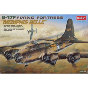 12495 B-17F 플라잉 포트레스 멤피스벨 1/72 B-17F Flying Fotess Memphis Belle, 1개