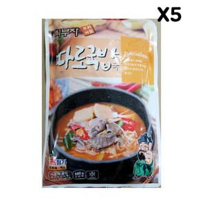 따로국밥(최부자 550g)X5/간편식, 5개, 550g