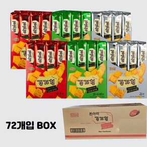 무배] 본아미(bonami) 감자칩 68g x 12봉 X 6 한박스 ( 총 72 봉) 맛선택 가능(배송요청란 기재)