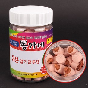 3분 딸기글루텐 뽕가네 미끼 / 장안의 화제 집어제와 글루텐, 180g, 1개