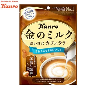 Kano 칸로 금의밀크캔디 카페라떼 70g x 6봉지, 6개, 61g