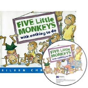 베오영 Five Little Monkeys with Nothing to Do (원서&CD), JYBooks