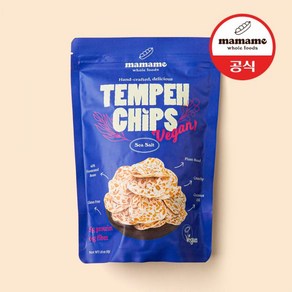 마마메 템페칩스 단백칩 씨솔트맛 50g, 1개