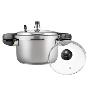 풍년 마레 인덕션 디첼 8인용 스테인리스 압력솥 뚜껑포함, 4300ml, 1개, 실버