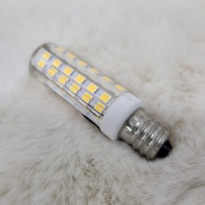 레드 KS LED 콘램프 4W E12/E14/E17 소켓용 미니램프 콘전구 연등전구, 주백색, 1개, E17BASE