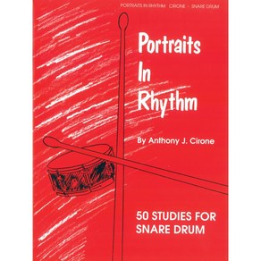 Potaits In Rhythm 포트레이트 인 리듬 스네어 드럼 루디먼트 50 연습 교재 [00-HAB00101]