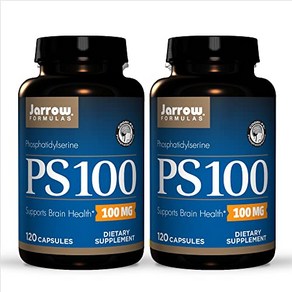 재로우 포스파티딜세린 100mg Jaow 120캡슐 2팩, 1개, 120정