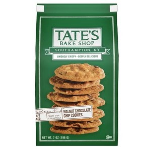 [미국직배송]테이츠 베이크 월넛 초콜렛칩 쿠키 198g/Tate's Bake Shop Walnut Chocolate Chip Cookies