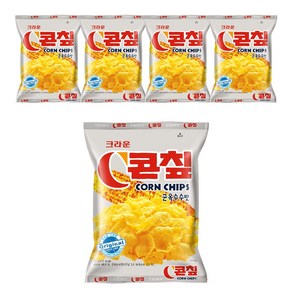 맛도리과자 크라운제과콘칩 70g x 16봉, 16개