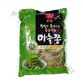 동보식품 마늘쫑(초절임) 4Kg, 1개