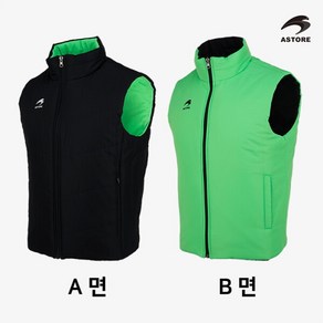 [아스토레] 패딩베스트 리버시블 조끼 블랙