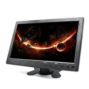 Padasey 10.1” HD Monito fo Mini TV & Ca Video Playe & Compute Display TFT LCD Colo Sceen fo, 1개, 10