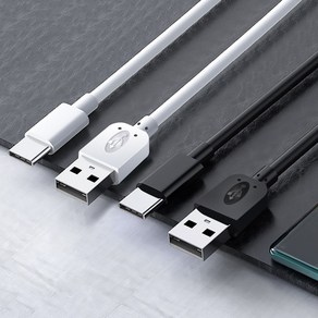 모비디안 C to USB 고속 충전 데이터 케이블(2A), 02_C to USB(2A) 30cm 블랙, 1개