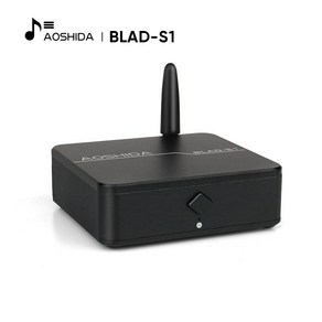 AOSHIDA BLAD-S1 QCC5125 블루투스 5.1 오디오 수신기 ES9018 무손실 디코딩 LDAC HD 디코딩 광학/동축/RCA 출력