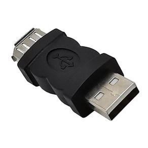 USB 2.0 A Male to IEEE 1394 6P 암 어댑터 컨버터 커넥터 F/M, 01 주황색