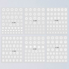 네일 스티커-43 치크 젤네일 재료, 3.JO-2085-A563, 1개