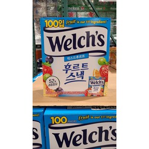 웰치스 WELCHS 후르츠 젤리 100CT