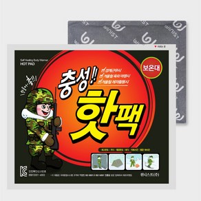 충성핫팩 대용량 150g, 60개