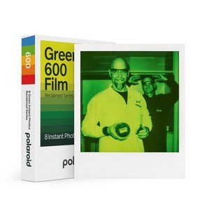 Polaoid Geen Film Fo 600 - (6370-E) (폴라로이드) 인스턴트 필름 그린 필름, 1개, 상세페이지 참조