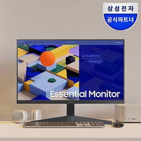 삼성전자 24인치모니터 FULL HD IPS S24C314 프리싱크 슬림베젤 75Hz HDMI, 60.4cm, S24C314 75Hz, S24C310