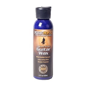 MusicNomad MN102 Pemium White Bazilian Canauba Guita Wax 4 oz, 1개